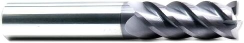 1pcs 4 Flutes Carbide End Mill HRC60 45° D1-D6 50L Milling Cutter Alloy Coating Tungsten Steel Cutting Tool for Aluminum Copper Carbon Die in Saudi Arabia