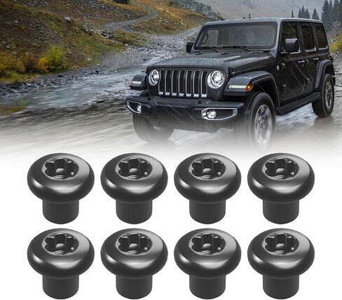 4 Door Hinges for Jeep Wrangler 2007-2018 JK JKU Unlimited Rubicon Sahara OEM Replacement (Outside Door Hinges) in Saudi Arabia