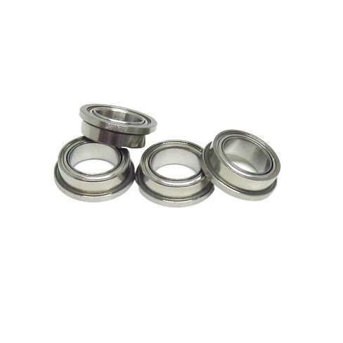10 قطع 6.35x9.525x3.175mm SFR168 ZZ شفة الفولاذ المقاوم للصدأ محامل كروية سيراميك SFR168C FR168Z مصغرة in Kuwait
