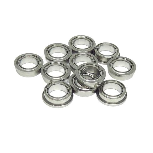 10 قطع 6.35x9.525x3.175mm SFR168 ZZ شفة الفولاذ المقاوم للصدأ محامل كروية سيراميك SFR168C FR168Z مصغرة in Kuwait