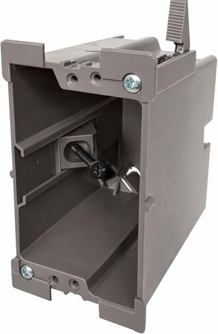 SmarToggle Three Gang Retrofit Wall Box – Old Work Electrical Box for Stud or No-Stud Mount | 1-1/2" Toggle Depth | Triple Device, Smart Switch, or Outlet PC Wall Box in Saudi Arabia