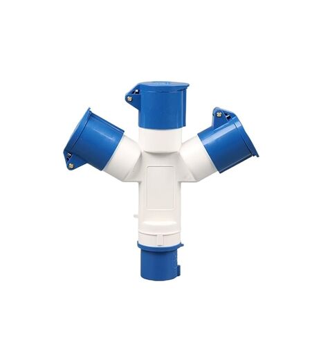Multifunctional Socket Plug Industrial 3-pin 16A one-Point Three-one Male Three-Female 1013 Three-Pole(1013) in Saudi Arabia