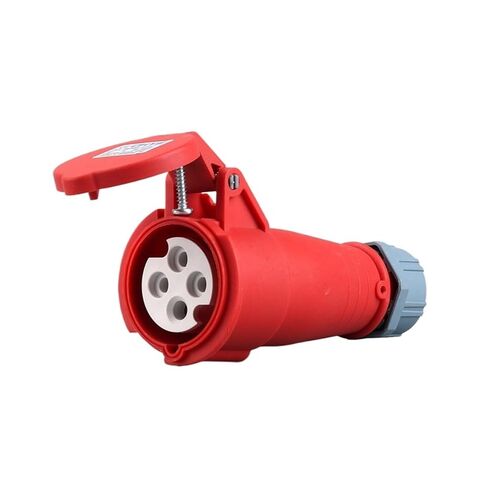 IP44 Waterproof Industrial Plug and Socket Connector 16A/32A 3-core 4-core 5-core Aviation Non-Explosion-Proof Coupler(4 Pin 32a Connector) in Saudi Arabia