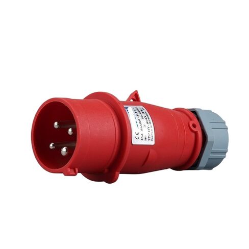 IP44 Waterproof Industrial Plug and Socket Connector 16A/32A 3-core 4-core 5-core Aviation Non-Explosion-Proof Coupler(4 Pin 32a Connector) in Saudi Arabia