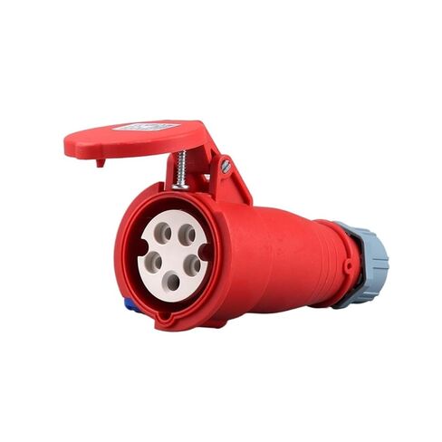 IP44 Waterproof Industrial Plug and Socket Connector 16A/32A 3-core 4-core 5-core Aviation Non-Explosion-Proof Coupler(4 Pin 32a Connector) in Saudi Arabia