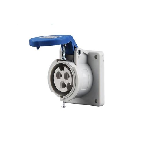 IP44 Waterproof Industrial Plug and Socket Connector 16A/32A 3-core 4-core 5-core Aviation Non-Explosion-Proof Coupler(4 Pin 32a Connector) in Saudi Arabia