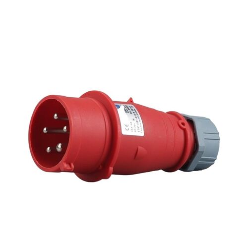 IP44 Waterproof Industrial Plug and Socket Connector 16A/32A 3-core 4-core 5-core Aviation Non-Explosion-Proof Coupler(4 Pin 32a Connector) in Saudi Arabia