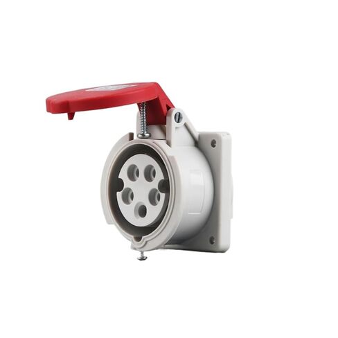 IP44 Waterproof Industrial Plug and Socket Connector 16A/32A 3-core 4-core 5-core Aviation Non-Explosion-Proof Coupler(4 Pin 32a Connector) in Saudi Arabia