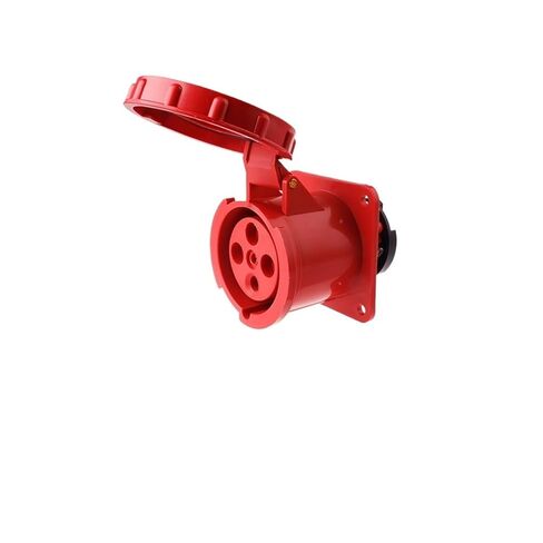 Waterproof Industrial Plug Connector 63A/125A 3-core 4-core 5-Hole Coupler Aviation Socket Male and Female Docking(5 Core 63a Surface Mounted) in Saudi Arabia