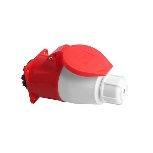 Industrial Plug and Socket Connector Three-Phase Electric 3/4/5 core 16A/32A Waterproof Aviation Male(4 Core 16a Concealed Installation) in Kuwait