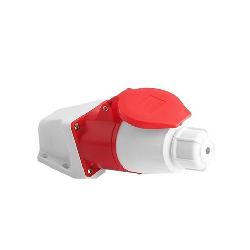 Industrial Plug and Socket Connector Three-Phase Electric 3/4/5 core 16A/32A Waterproof Aviation Male(4 Core 16a Concealed Installation) in Kuwait