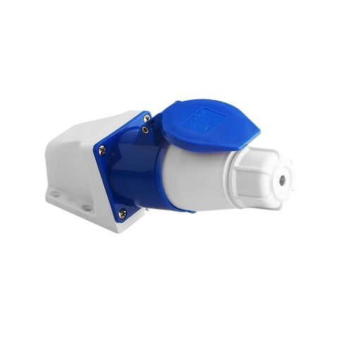 Industrial Plug and Socket Connector Three-Phase Electric 3/4/5 core 16A/32A Waterproof Aviation Male(4 Core 16a Concealed Installation) in Kuwait
