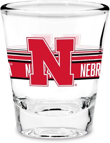 Rico Industries NCAA Michigan Wolverines Standard 1.7oz Shot Glass Durable Barware for Game Day & Home Bars in Saudi Arabia
