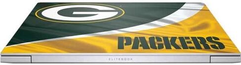 ملصق Skinit للكمبيوتر المحمول متوافق مع HP Elitebook 840 G7 - تصميم Green Bay Packers المرخص رسميًا من NFL in Saudi Arabia