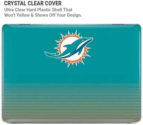 Skinit Case + Skin Compatible with MacBook Pro 14in (2021) - Officially Licensed NFL Miami Dolphins Breakaway Design in Saudi Arabia