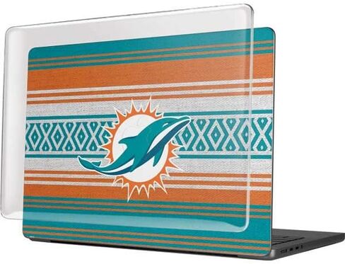 Skinit Case + Skin Compatible with MacBook Pro 14in (2021) - Officially Licensed NFL Miami Dolphins Trailblazer Design in Saudi Arabia