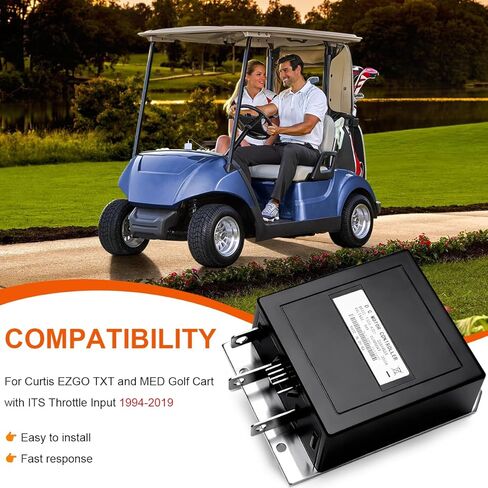 1206-4301 Speed Controller 36V 350A 5Pin Compatible with Curtis EZGO TXT and MED Golf Cart with ITS Throttle Input 1994-2019 DC Motor Control System 25864G05 25864G09 25864g03 in Saudi Arabia