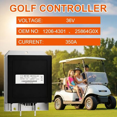 1206-4301 Speed Controller 36V 350A 5Pin Compatible with Curtis EZGO TXT and MED Golf Cart with ITS Throttle Input 1994-2019 DC Motor Control System 25864G05 25864G09 25864g03 in Saudi Arabia