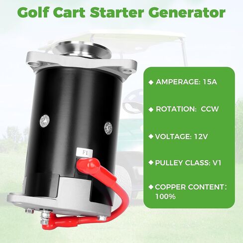 10L0L Golf Cart Starter Generator Fits for EZGO TXT Medalist MG2 GXI875 GXT Replaces OEM 114014010 GSB107-10B GSB107-10C GSB107-10B 25533-G01 26993-G01 27065-G01 15423N in Kuwait