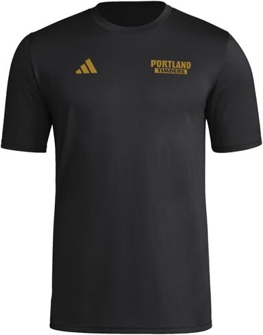 Adidas Mens Portland Timbers Local Warp Pre-Game Short Sleeve T-Shirt in Saudi Arabia