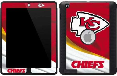 Skinit Decal Skin Compatible with OtterBox Defender iPad 2/3/4th Gen - Officially Licensed NFL Kansas City Chiefs Design in Saudi Arabia