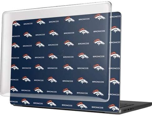 حافظة Skinit + غلاف متوافق مع جهاز MacBook Pro 14in (2021) - تصميم سلسلة NFL Denver Broncos Blitz المرخص رسميًا in Saudi Arabia