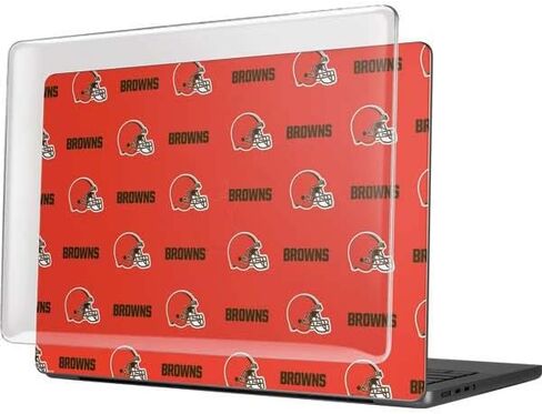 Skinit Case + Skin Compatible with MacBook Pro 14in (2021) - Officially Licensed NFL Cleveland Browns Blitz Series Design in Saudi Arabia
