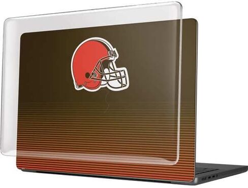 حافظة Skinit + غلاف متوافق مع جهاز MacBook Pro 14in (2021) - تصميم منفصل مرخص رسميًا من NFL Cleveland Browns in Saudi Arabia