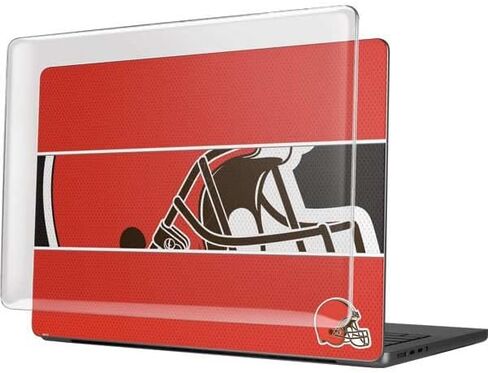 Skinit Case + Skin Compatible with MacBook Pro 14in (2021) - Officially Licensed NFL Cleveland Browns Zone Block Design in Saudi Arabia