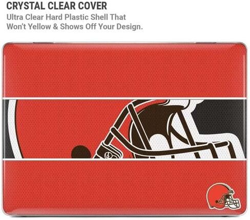 Skinit Case + Skin Compatible with MacBook Pro 14in (2021) - Officially Licensed NFL Cleveland Browns Zone Block Design in Saudi Arabia