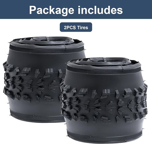 2-PCS 24" Folding Replacement Bike Tires 24X1.95/53-507 Mountain, MTB, Off-Road Bicycle Tires (Y-1580) in Saudi Arabia