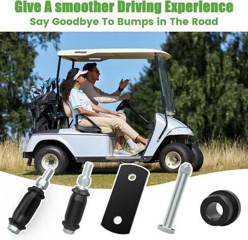 10L0L Golf Cart Rear Leaf Spring Bushings & Sleeves Kit Compatible with EZGO TXT & Medalist 1994-up Models, OEM# 70289-G02, 70291-G01, 70290-G01 in Kuwait