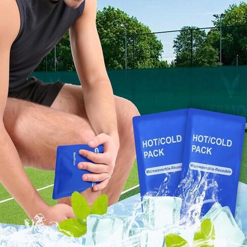 Cold Therapy Pack Physical Ice Therapy for Shoulder Waist Abdomen and Knee Reusable Freezer Pack Waterproof Nylon Composite Fabric Easy to Clean for Home Care in Saudi Arabia