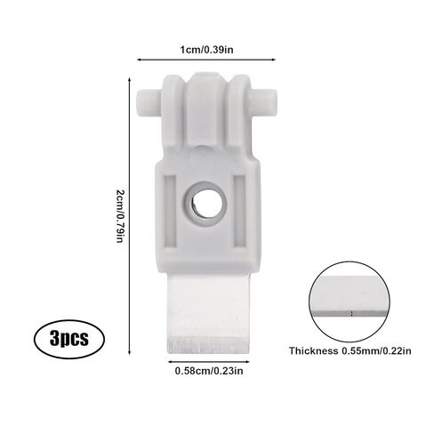 3pcs Replacement Filament Cutting Blades for Bambu Lab A1/ P1/X1 Series 3D Printers, Precision Metal Cutting Blades Cutter Prevent Filament Jams & Clogs Accessories Parts in Saudi Arabia