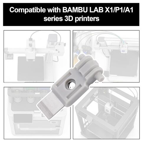 3pcs Replacement Filament Cutting Blades for Bambu Lab A1/ P1/X1 Series 3D Printers, Precision Metal Cutting Blades Cutter Prevent Filament Jams & Clogs Accessories Parts in Saudi Arabia