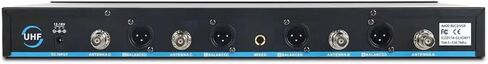 XTUGA CM280 8 Channel Wireless Gooseneck Microphone System, UHF Fixed Frequency Conference Mics with Crystal-Clear Audio for Corporate Boardrooms, Government Meetings & Large Conferences in Saudi Arabia