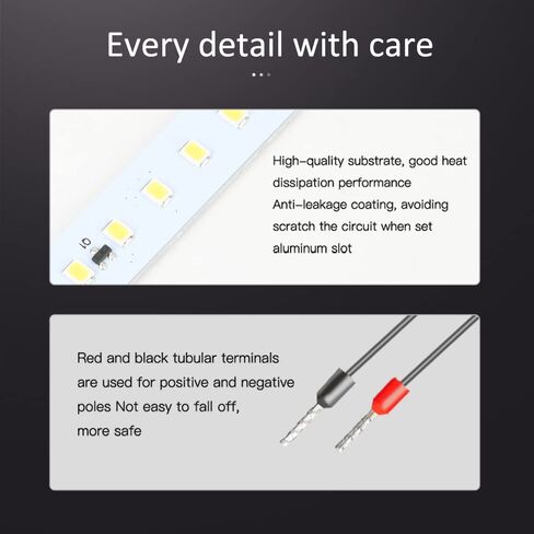 Official Creality Ender 3 LED Light Kit, 3D Printer LED Light Bar 24V 5W for Ender 3/Ender 3 Pro/Ender 3 V2/Ender 3 Neo/Ender 3 V2 Neo in Saudi Arabia