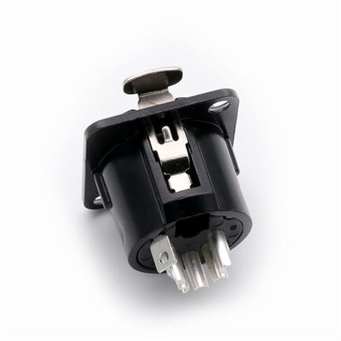 10Pcs/lot 5Pin XLR Panel Mount XLR Male Plug/Female Jack Socket Microphone MIC Cable Terminal XLR Chassis Wire Connector(C1035x10) in Kuwait