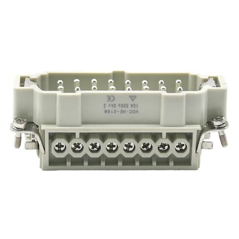 Heavy-Duty Connector Hdc-he-4/6/10/16/24 Male and Female 16A500v Aviation Core 1Pcs(16 Male core) in Saudi Arabia