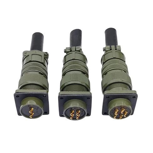 18S-3 18S-10 18S-11 موصل دائري 5015 المواصفات العسكرية MIL-C MS3102A MS3106A MS3108A 1 قطعة (قابس 3106 18-10S) in Saudi Arabia
