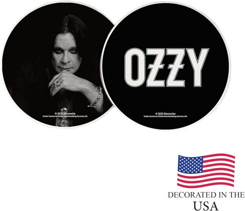 Desert Cactus Ozzy Osbourne Car Accessories Absorbent Sandstone Cup Coasters Licensed Product Set of 2 (Design C) in Saudi Arabia