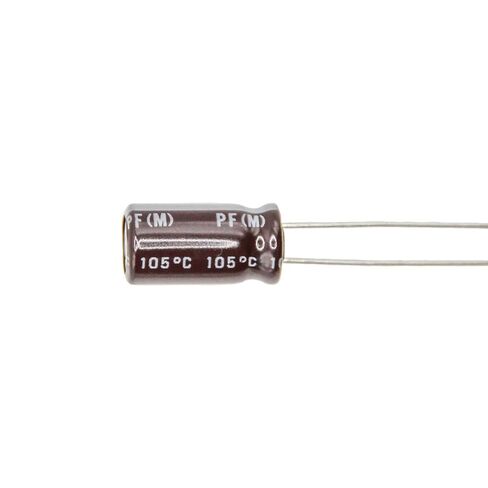 8pcs Nichicon 33uF 100V Radial Electrolytic Capacitors 105°C | 8x15mm Compact Size | High Temp Long Life Audio Grade Replacements for DIY, Repair, Electronics Projects in Saudi Arabia