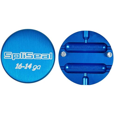 قالب موصل بعقب مزدوج التجويف 12-10 AWG، قالب توصيل أسلاك ألومنيوم لوصلات بعقب 12-10 AWG، يستخدم مع عصي ختم اللحام لإنشاء توصيلات كهربائية محكمة الغلق للسيارات والبحرية in Kuwait