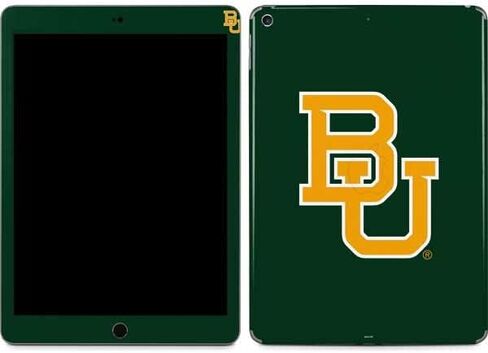 Skinit Decal Tablet Skin Compatible with iPad 7th-8th Gen (2019-20) - Officially Licensed College BU - Green Design in Saudi Arabia