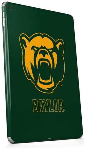 غلاف جهاز لوحي من Skinit متوافق مع iPad 9.7in (2018) - تصميم تميمة College Baylor مرخص رسميًا in Saudi Arabia