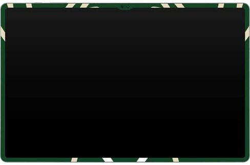 ملصق Skinit للكمبيوتر اللوحي متوافق مع Samsung Galaxy Tab S8 Ultra - تصميم شعار كبير مرخص رسميًا من NBA Milwaukee Bucks in Saudi Arabia