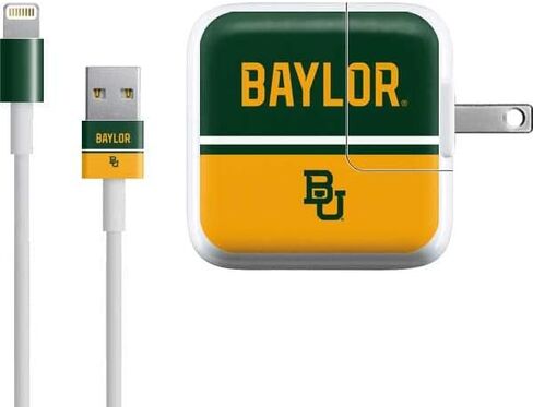 Skinit Decal Other Skin Compatible with iPad Charger (10W USB) - Officially Licensed College Baylor Design in Saudi Arabia