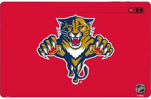 Skinit Tablet Decal Skin Compatible with Samsung Galaxy Tab S8 Ultra - Officially Licensed NHL Florida Panthers Logo Design in Saudi Arabia