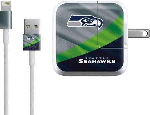 Skinit Decal Other Skin Compatible with iPad Charger (10W USB) - Officially Licensed NFL Seattle Seahawks Design in Saudi Arabia