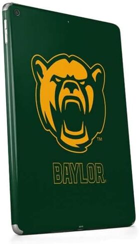 غلاف جهاز لوحي من Skinit متوافق مع iPad 9.7in (2017) - تصميم تميمة College Baylor مرخص رسميًا in Saudi Arabia